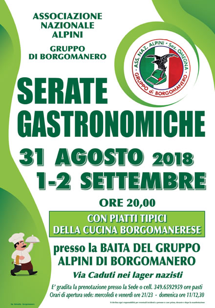 gruppo borgomanero serate agosto18